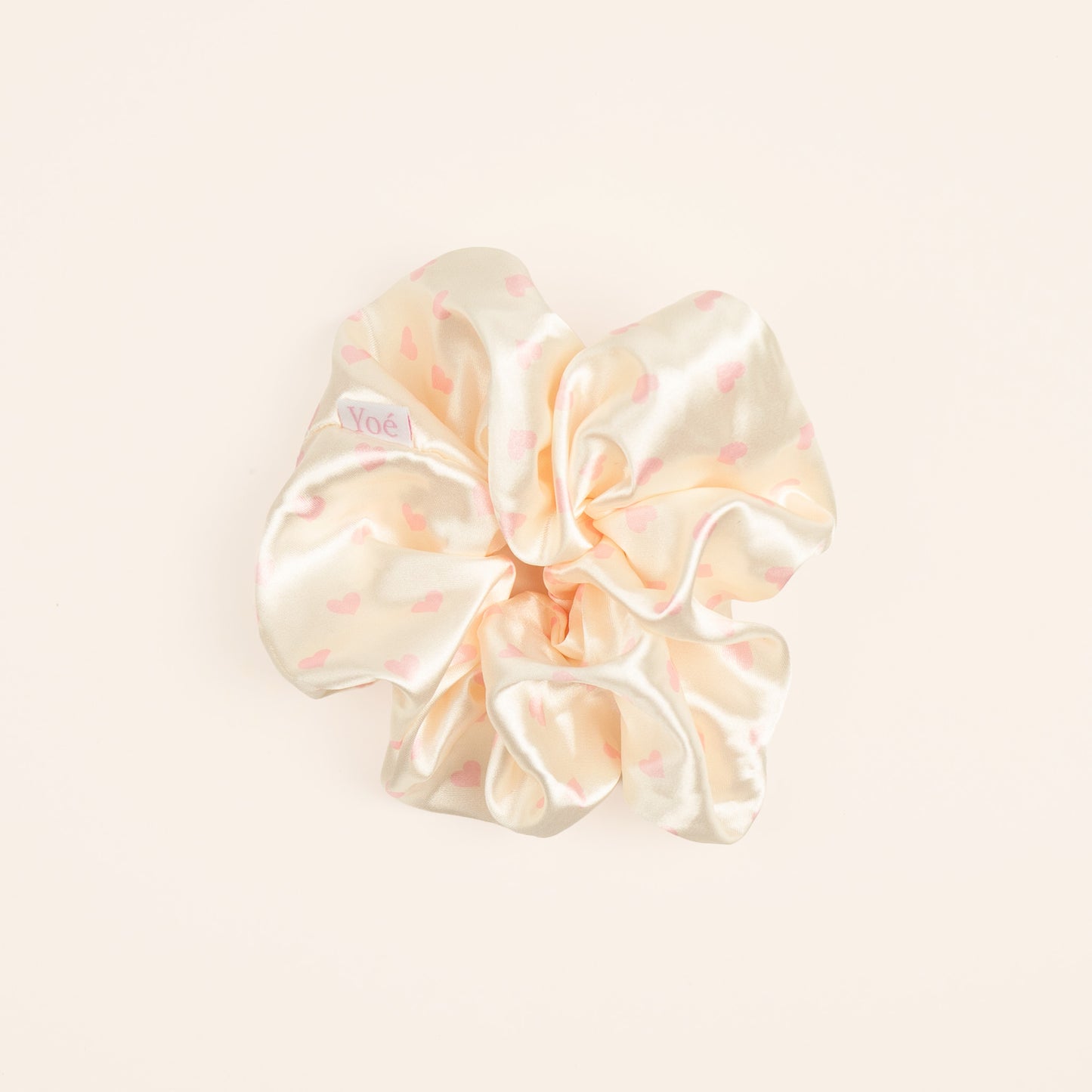 Yoé Ivory Love - satin scrunchie